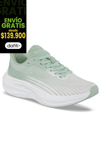 Tenis Running Lafog Blanco-Verde Croydon Para Mujer Croydon