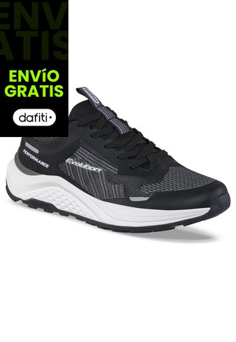 Tenis Trail Running Krib Negro Croydon Para Hombre Croydon