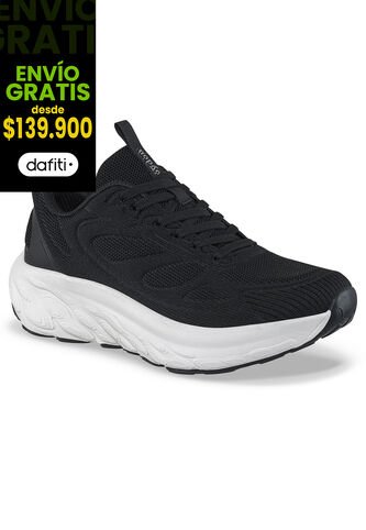 Tenis Running Vopos Negro Croydon Para Mujer Croydon