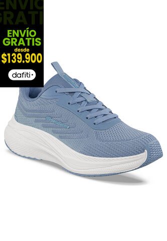 Tenis Running Mafos Azul Croydon Para Mujer Croydon