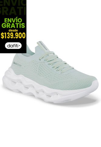 Tenis Para Caminar Dokox Verde Claro Croydon Para Mujer Croydon