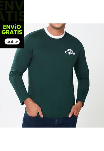 Camibuzo Danilo Verde Croydon Para Hombre Croydon