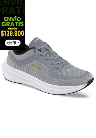 Tenis Running Nock Gris Croydon Para Hombre Croydon