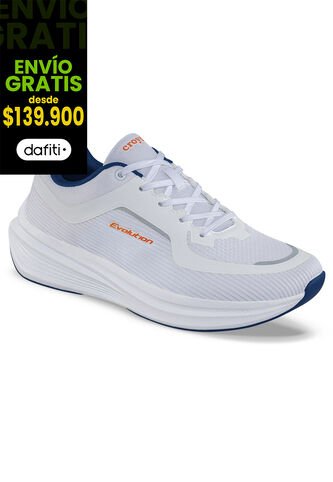 Tenis Running Nock Blanco Croydon Para Hombre Croydon