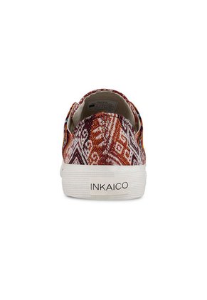 Tenis Inkaico Bajo 2 Rojo Para Hombre Y Mujer Croydon