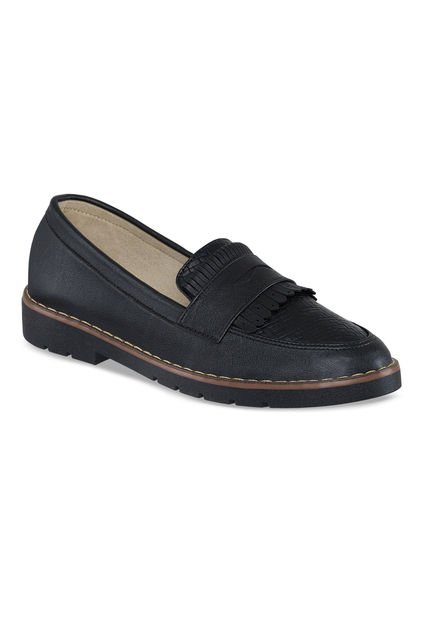Mocasines Almha Negro Para Mujer Croydon
