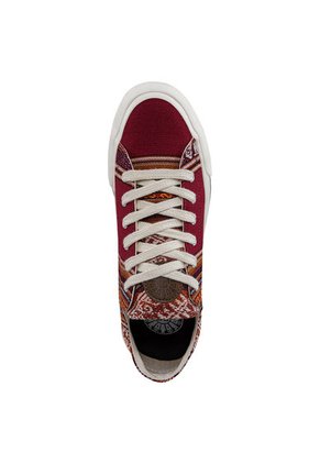 Tenis Inkaico Bajo 2 Rojo Para Hombre Y Mujer Croydon