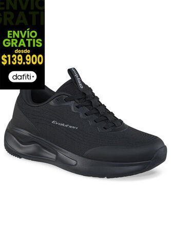 Tenis Running Quill Negro Croydon Para Mujer Croydon