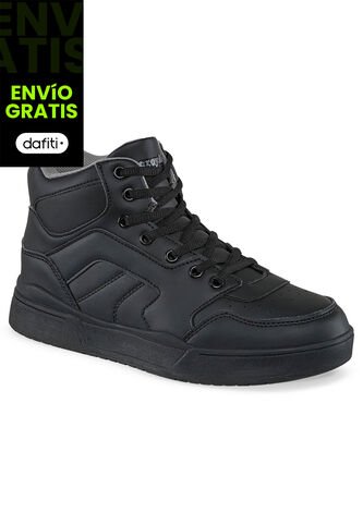 Tenis Colegio Lenher Negro Para Niño Y Niña Croydon Croydon