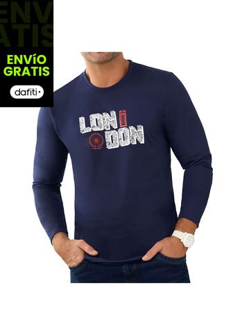 Camibuzo London Azul Osc Croydon Para Hombre Croydon