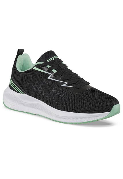 Tenis Running Drig Negro-Verde Croydon Para Mujer
