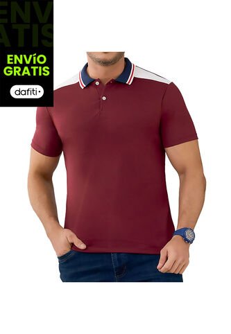 Camiseta Polo Alfonso Vino Croydon Para Hombre Croydon