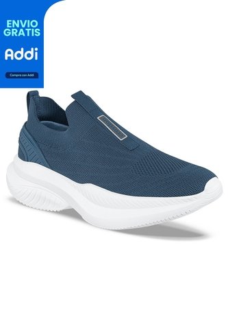 Tenis Para Caminar Zafali Azul Osc Croydon Para Hombre Croydon