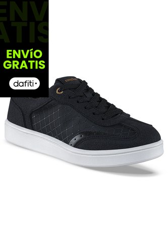 Tenis Urbanos Aurel Negro Croydon Para Mujer Croydon