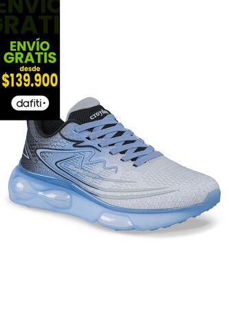 Tenis Running Nurat Azul Croydon Para Mujer Croydon
