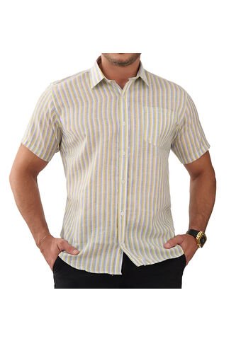 Camisa Mario Gris Croydon Para Hombre Croydon