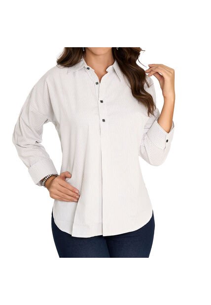 Blusa Leti Gris Croydon Para Mujer