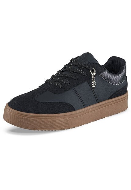 Tenis Husnia Negro Croydon Para Mujer