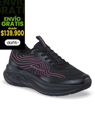 Tenis Running Syhu Negro Croydon Para Mujer Croydon
