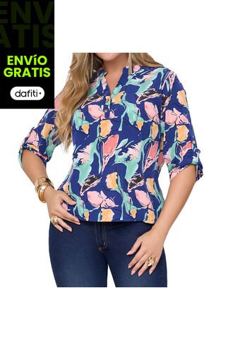 Blusa Erica Verde Croydon Para Mujer Croydon