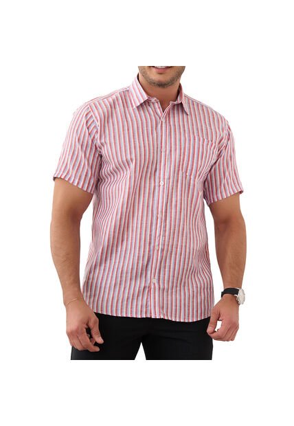 Camisa Mario Rojo Croydon Para Hombre