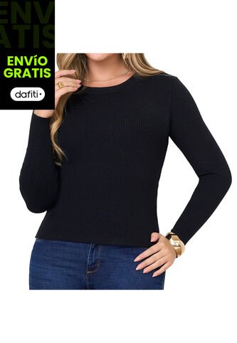 Buzo Alana Negro Croydon Para Mujer Croydon