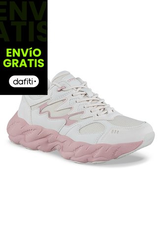 Tenis Urbanos Libar Beige Croydon Para Mujer Croydon