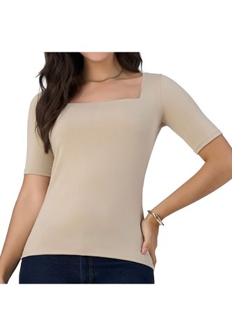 Blusa Andy Camel Croydon Para Mujer Croydon
