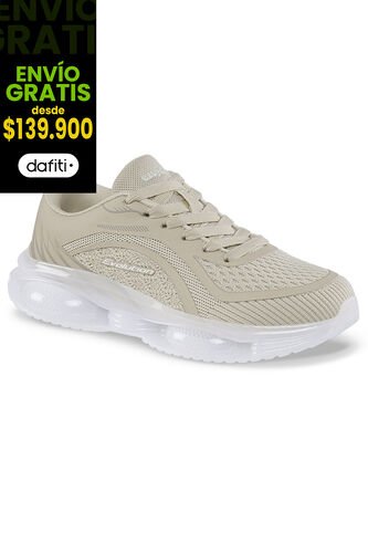 Tenis Running Lumo Beige Croydon Para Mujer Croydon