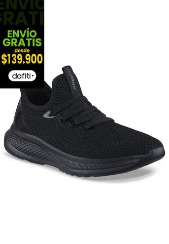 Tenis Para Caminar Oiril Negro Croydon Para Mujer Croydon