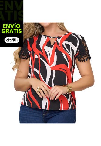 Blusa Kenya Rojo Croydon Para Mujer Croydon