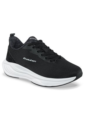 Tenis Running Meka Negro-Blanco Croydon Para Mujer