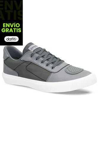 Tenis Azai Gris Para Hombre Croydon Croydon