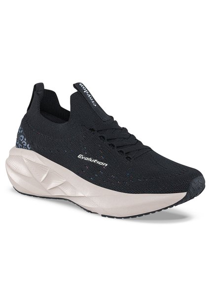 Tenis Para Caminar Monire Negro Croydon Para Mujer