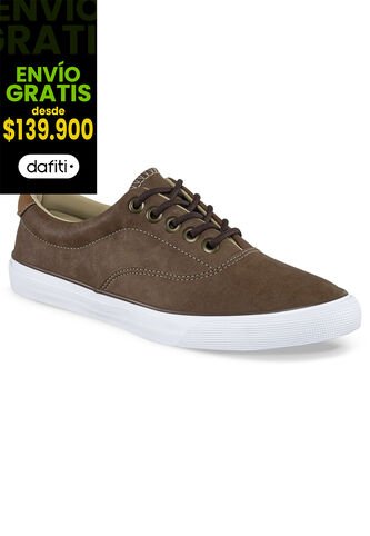 Tenis Casuales Ezy Crystal Café Croydon Para Hombre Croydon