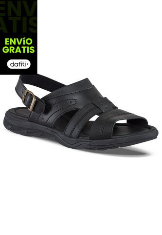 Sandalias Abiel Negro Para Hombre Croydon Croydon