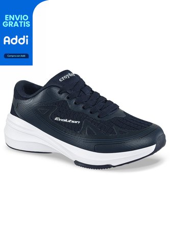 Tenis Running Yuset Azul Osc Croydon Para Mujer Croydon