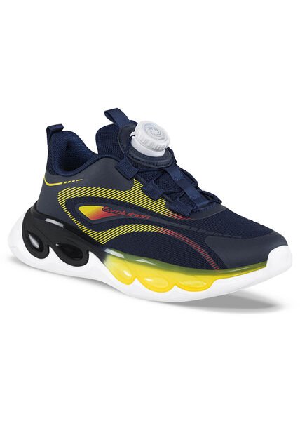 Tenis Running Halven Azul Osc Para Niño Croydon