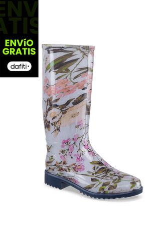 Botas Pvc Tiffany Estampada Henka M.Color Para Mujer Croydon Croydon