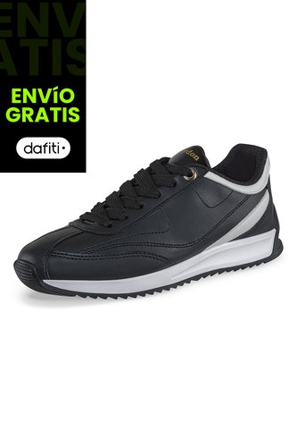 Tenis Urbanos Zaffira Negro Croydon Para Mujer Croydon