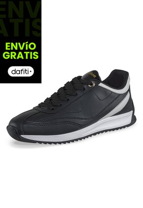 Tenis Urbanos Zaffira Negro Croydon Para Mujer