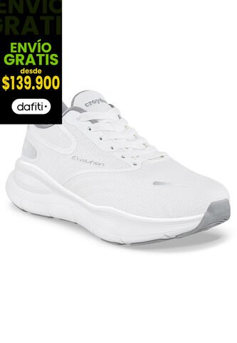 Tenis Running Potema Blanco Croydon Para Mujer Croydon
