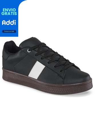 Tenis Urbanos Derick Negro Croydon Para Hombre Croydon