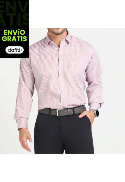 Camisa Emanuel Coral Para Hombre Croydon