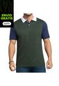 Camiseta Polo Sam Verde Militar Para Hombre Croydon de Croydon