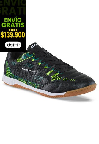 Guayos Futsal Tabin Negro Croydon Para Hombre Croydon
