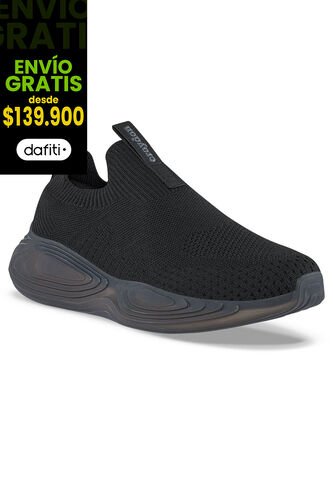 Tenis Para Caminar Tarne Negro-Negro Croydon Para Mujer Croydon