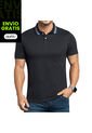 Camiseta Polo Pedro Negro Para Hombre Croydon de Croydon