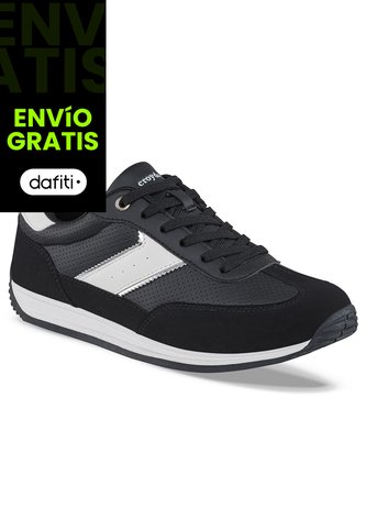 Tenis Urbanos Nvay Negro Croydon Para Mujer Croydon