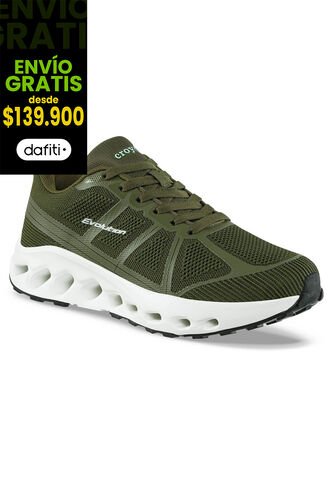 Tenis Running Garyk Verde Osc Croydon Para Hombre Croydon